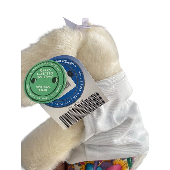 Build A Bear Spring 2001 Limited Collection Bunny 4th Series Rabbit Easter - Picture 6 of 8